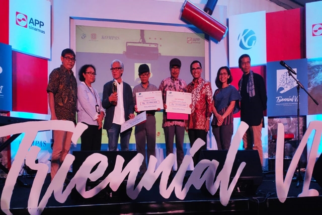 Anugerah Pemenang Kompetisi Internasional Awali Pameran Triennial Seni Grafis Indonesia VI